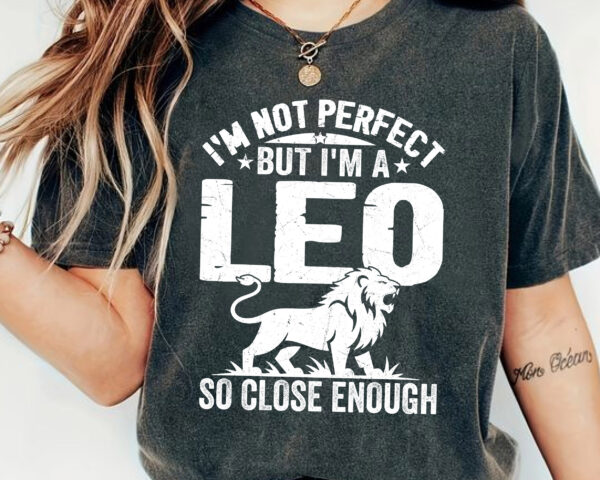 Leo Zodiac T-Shirt - Image 3