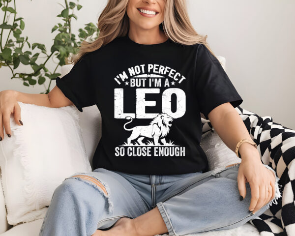 Leo Zodiac T-Shirt - Image 4