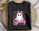 Spooky Ghost Halloween Women’s Relaxed T-Shirt – Cute Casual Tee
