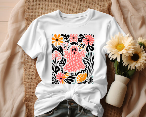Cute Ghost T-Shirt - Image 3
