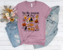 Cute Spooky Season Fall Tee for Women