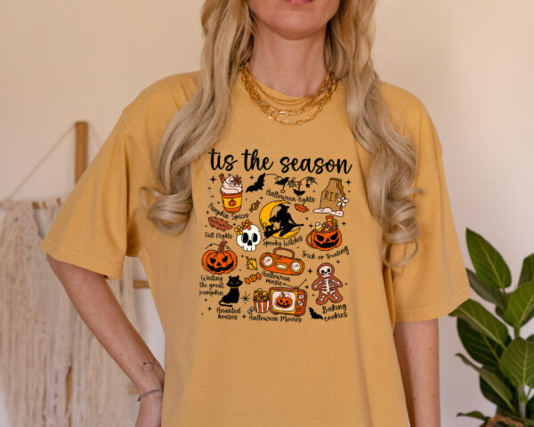 Cute Spooky Season Fall Tee for Women - Image 6